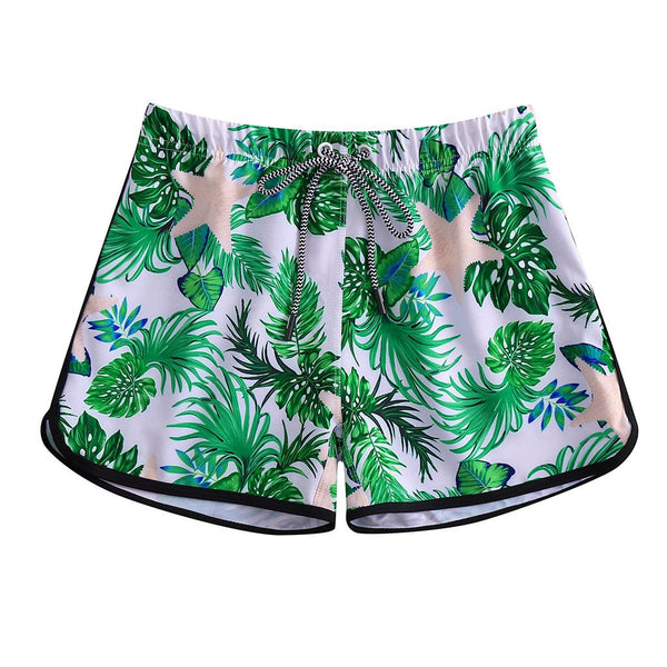 Women High Waisted Bikini Swim Shorts Bottom Swimsuit Print Single Swimwear Bathing Shorts Stretch Biquini Brazilian #YL10
