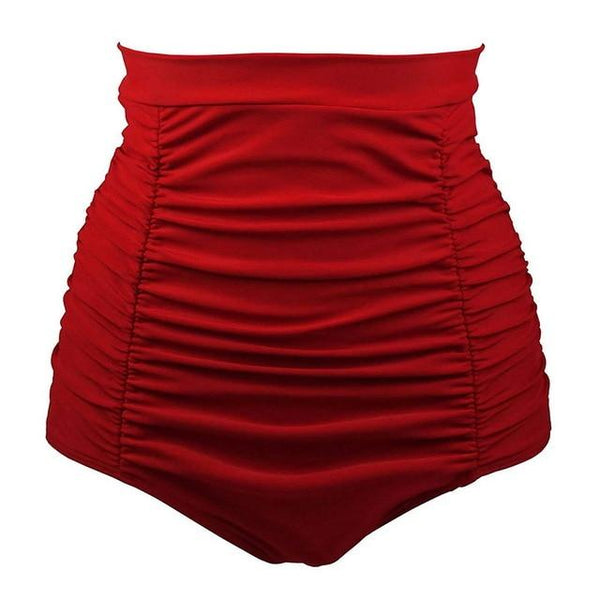 Sfit Women Bikini Shorts Two-Piece Separates Bottoms Summer Beach Swimwear Bathing Suit For Female High Waist Swim Shorts