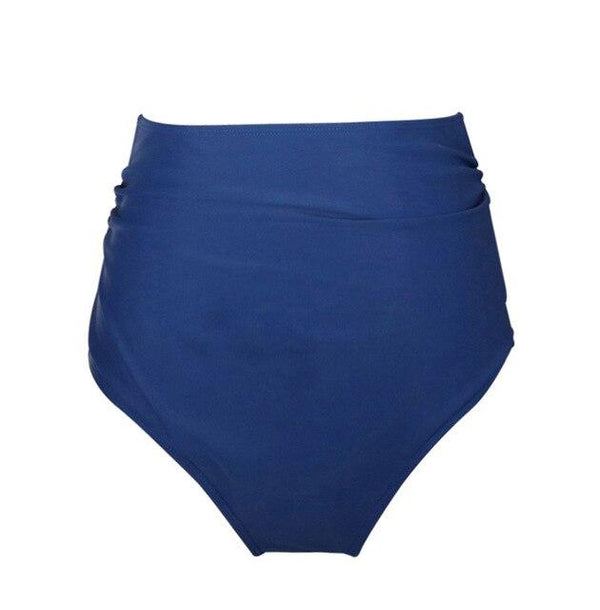 Swimsuit Female Separate Bottom Bikinis 2019 Mujer Ruffle Bikini Tops High Waist Swim Bottoms Panties Women Swimwear Print Pants