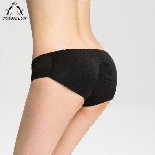 TOPMELON Butt Lifter Padded Control Panties Shaper Shapewear Women Smooth Underwear Pads Booty Enhancer Seamless Shapers