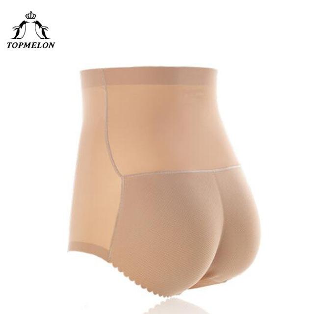 TOPMELON Shapewear Women Butt Lifter Control Pants Waist Trainer Slimming Underwear High Waist Padded Fake Ass Panties Enhancer