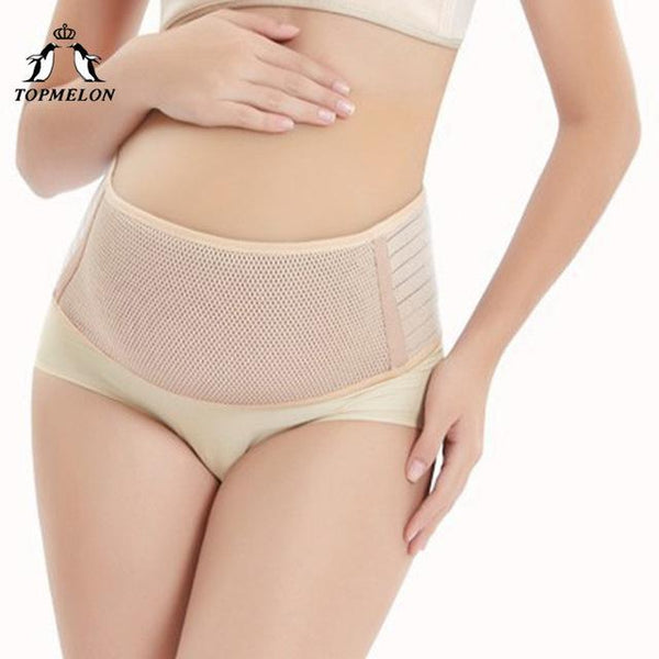 TOPMELON Pregnant Belt Waist Trainer Body Shaper Slimming Belt Modeling Strap Shapewear Underbust Pregnant Belly Support