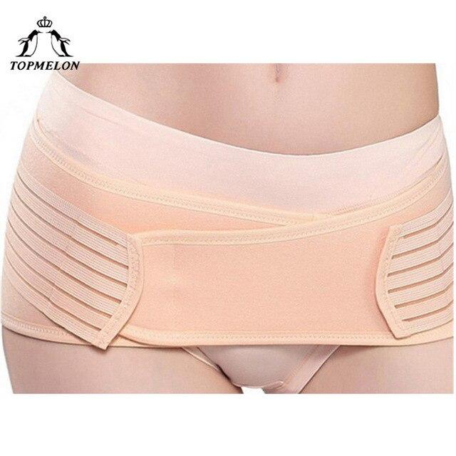 TOPMELON Waist Trainer Pregnant Belt Body Shaper Slimming Belt Modeling Strap Shapewear Underbust Pregnant Belly Support