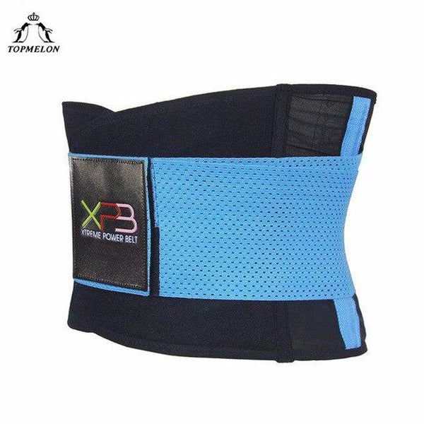TOPMELON Waist Trainer Modeling Strap Belly Slimming Belt Sheath Slim Shapewear Neoprene Underbust Corset Sweat Body Shaper