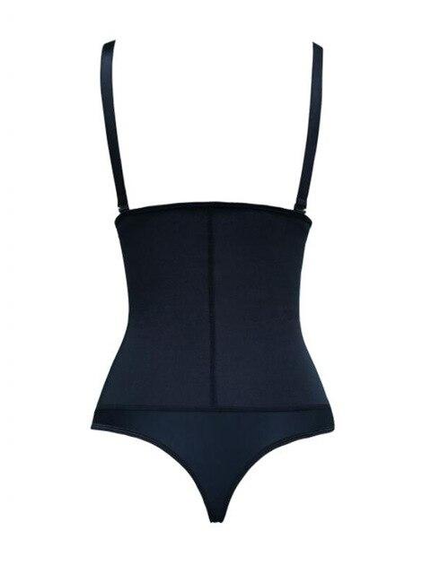 TOPMELON Women Sexy Body Shaper Slimming Underwear Bodysuits Underbust Waist Trainer Tummy Control Latex Waist Cincher Shapers