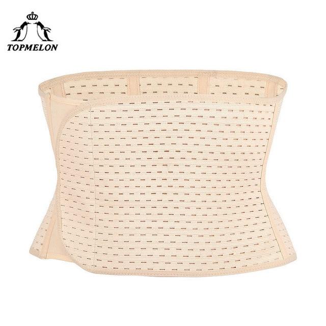 TOPMELON Waist Trainer Modeling Strap Slimming Belt Shapewear Body Shaper Belly Slimming Sheath Boned Underbust Corset