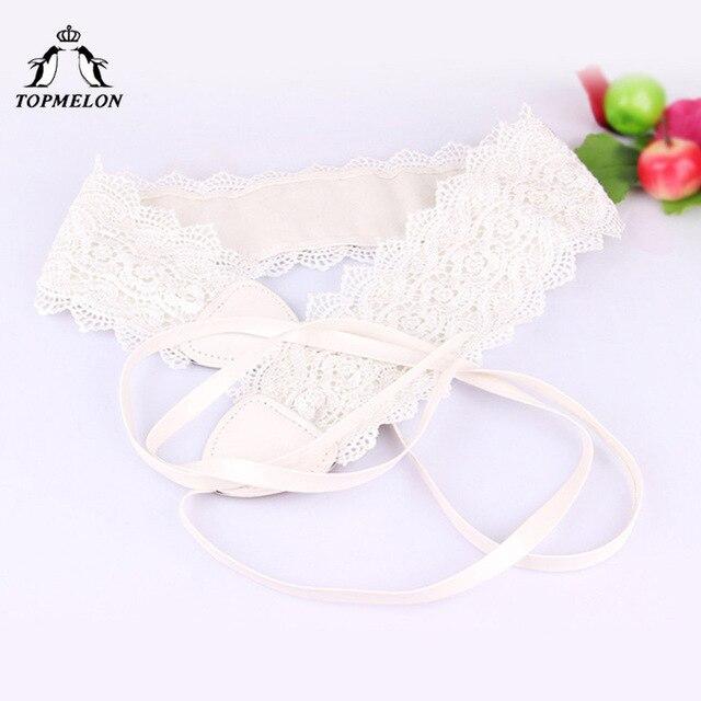 TOPMELON Lace Belts Modeling Strap Slimming Belt Waist Trainer Body Shaper Shapewear Belly Slimming Sheath Floral Waist Shapers