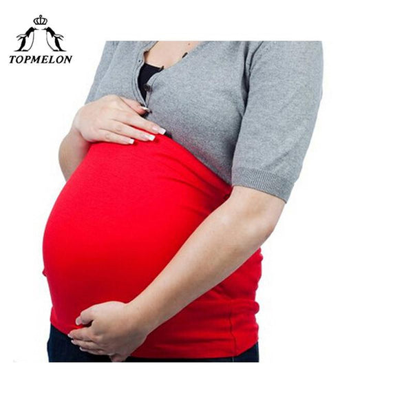 TOPMELON Waist Trainer Pregnant Belt Belly Band Back Support Belt Abdominal Binder Modeling Strap Shapewear Maternity Belt