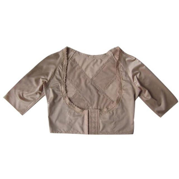 TOPMELON 2019 Arm Shaper Slimming Underwear Plus Size Shapewear Push Up Shaper Tops for Women Midi Sleeve Chest Corrective Tops