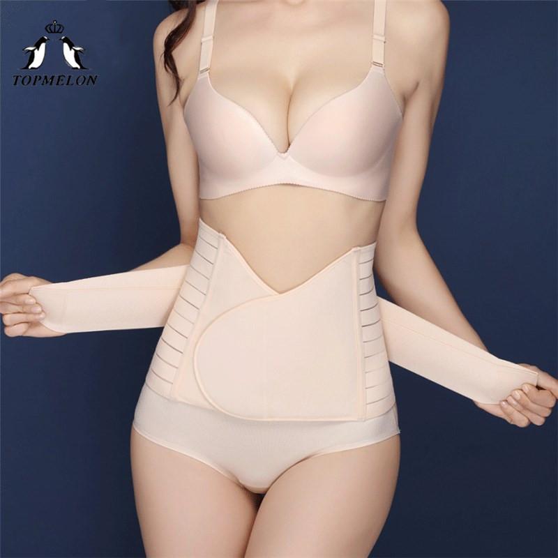 TOPMELON Modeling Strap Waist Trainer Slimming Belt Shapewear Body Shaper Belly Slimming Sheath Steel Boned Underbust Corset