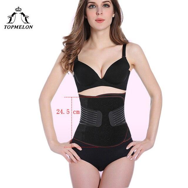 TOPMELON Waist Trainer Modeling Strap Slimming Belt Shapewear Body Shaper Belly Slimming Sheath Steel Boned Underbust Corset