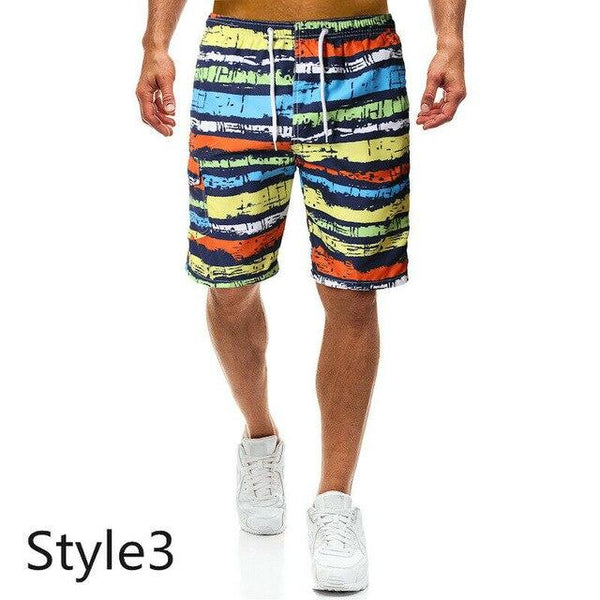 Men's Swimming Board Shorts Swim Shorts Trunks Swimwear Beach Summer Casual Print Beachwear