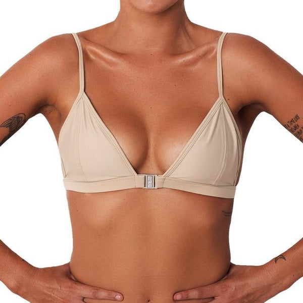 Vertvie Sexy Push Up Ultrathin Padded Bandage Bikini Top Women Cute Girl Set Swimwear Swimsuit Solid Beachwear Top