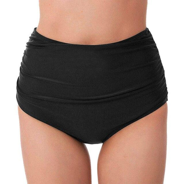 Vertvie High Waist Swimming Trunks Women Separate Female Swimsuit Bottom Shorts Brief Women Underwear Thong Brazilian Swimwear