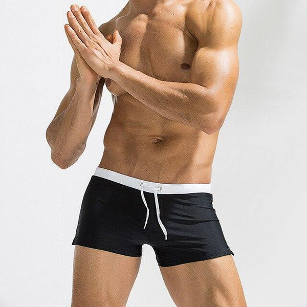 NEW Summer Swimwear Men Swimsuit Swim Suits Boxer Trunks Swimming Surfing Beach Shorts