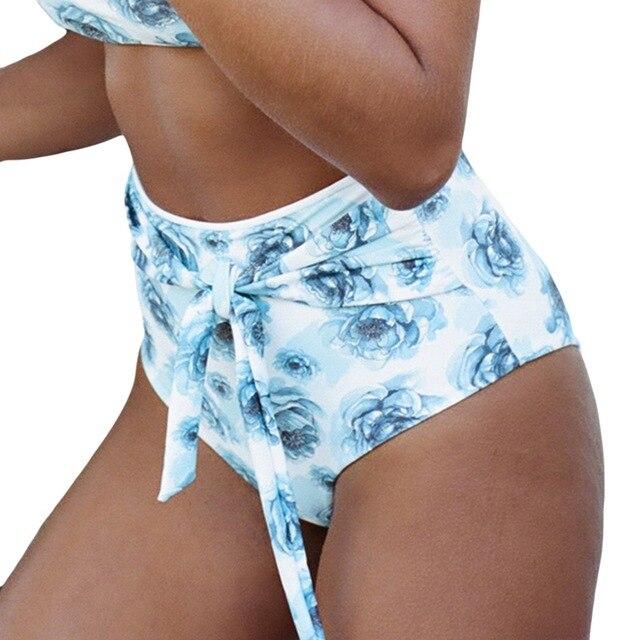 Women Plus Size XL Bikini Bottom Bikini Solid Shorts Sporty Panty High Waist Swimwear Bathing Suit Beach Swim Bandage Briefs