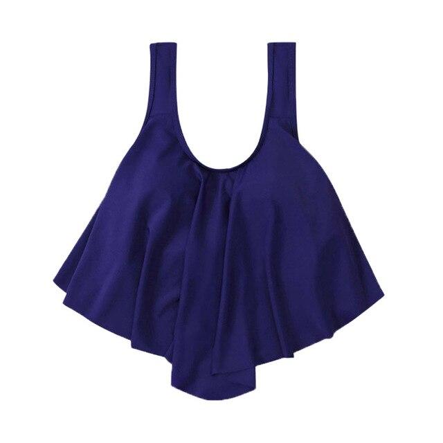 Bikini 2019 Separate Swimsuit Women Tops Swimwear Woman Ruffle High Waist Swimsuit Female Swimming Suit For Women Dropship 715