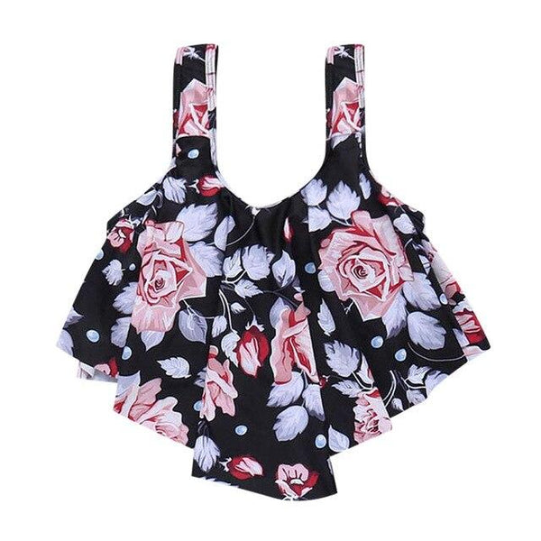 Bikini 2019 Separate Swimsuit Women Tops Swimwear Woman Ruffle High Waist Swimsuit Female Swimming Suit For Women Dropship 715