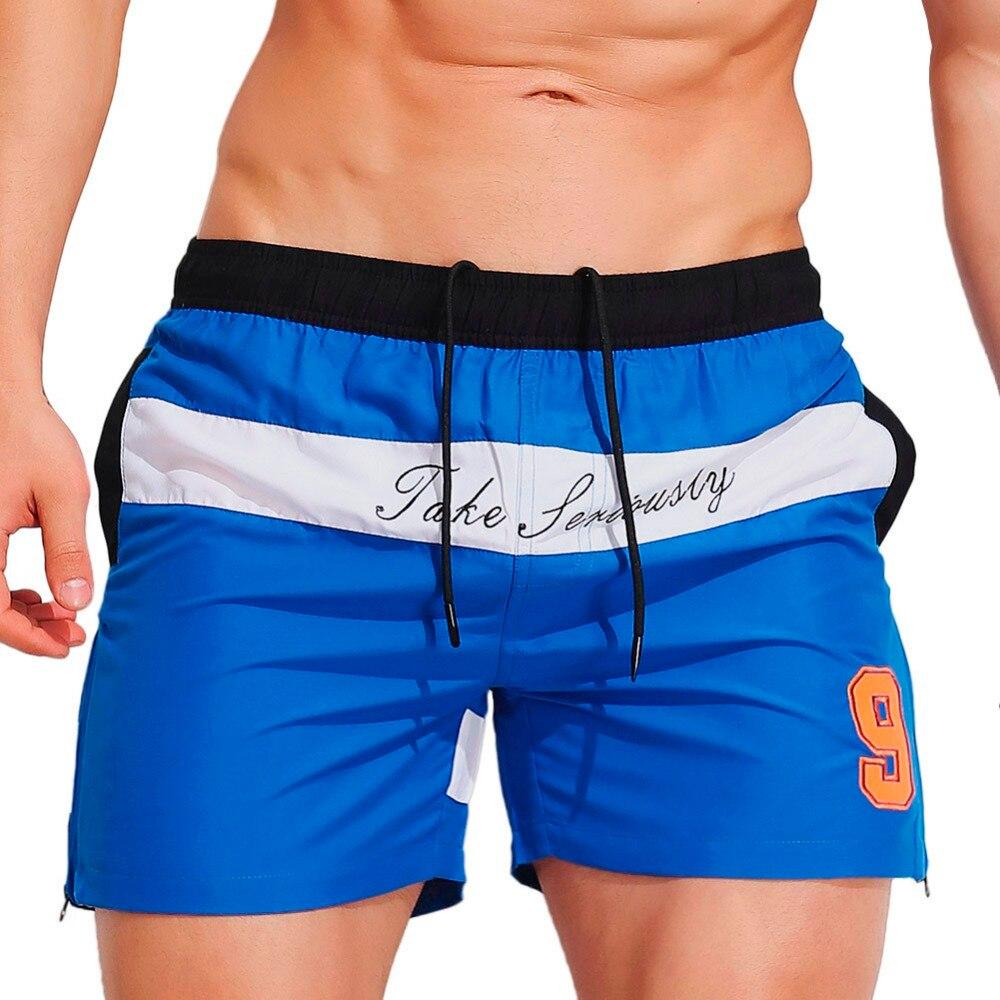 Mens 2018 Mens Breathable Swim Trunks Pants Swimwear Shorts Slim Wear boys swimwear boys swimming trunks 15