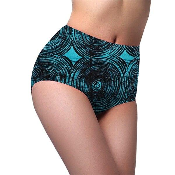 INSTANTARTS Retro African Swirl Floral Pattern Woman Summer Sexy Swimming Trunks Bathing Beach One-piece Swimsuits Lady Swimwear