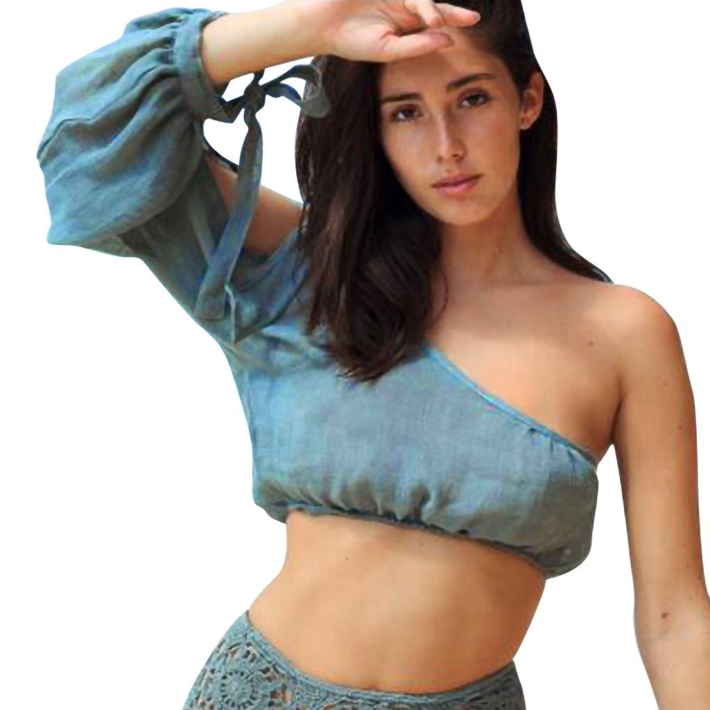 Plus Size Tankini Swimjupmsuit Print Women Swimsuit With Pants cover up Beachwear Padded Sexy Swimwear One Shoulder