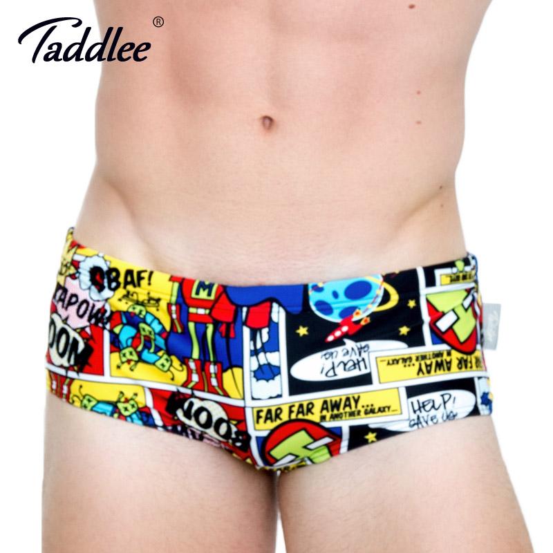 Taddlee Brand Sexy Mens Swimwear Swimsuits Low Waist Swimming Boxer Trunks Men Swim Shorts Gay Surf Board Shorts Swim Briefs