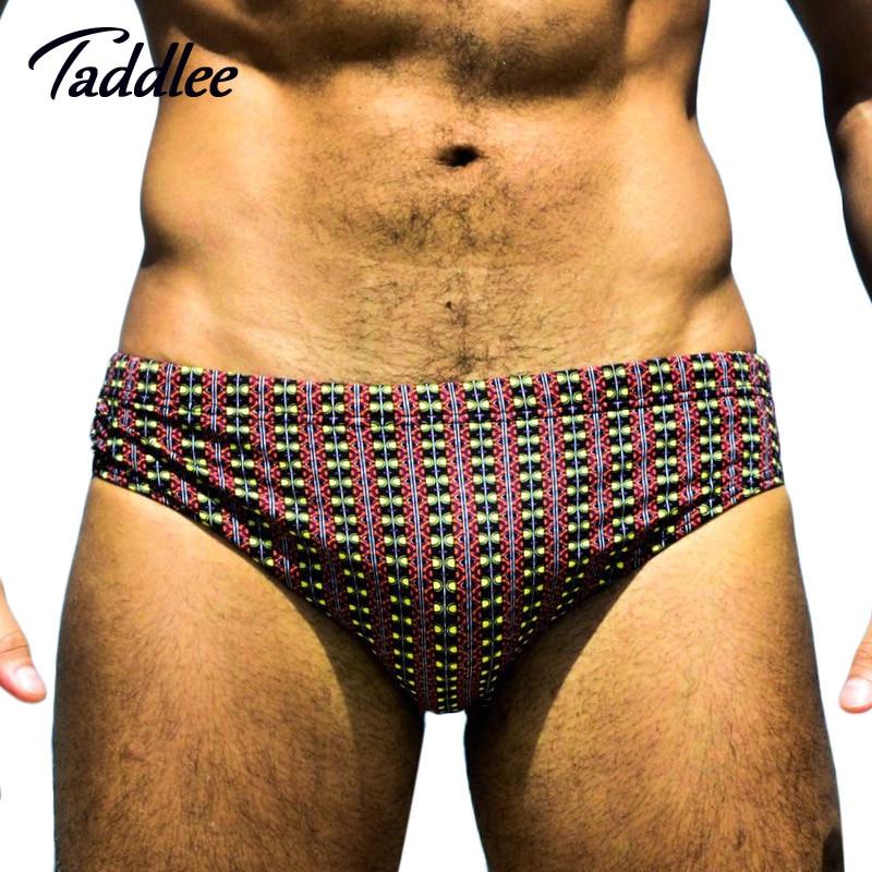 Taddlee Brand 2017 New Men's Swimsuits Swimwear Swim Boxer Trunks Man Low Waist Men Swimming Bikini Briefs Gay Surf Boardshorts