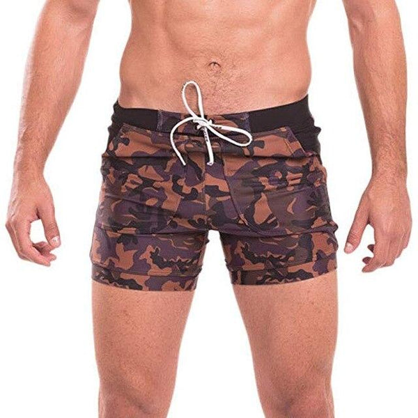 ITFABS Sexy Camo Swimsuit Swimwear for Men maillot de bain Mens Swim Briefs Beach Shorts Swimming Trunks Zwembroek Heren Mayo