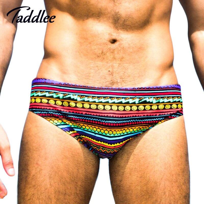 Taddlee Brand Man Mens Swimwear Swimming Briefs Bikini 2017 New Design Men Swimsuits Swim Boxer Trunks Surf Board Shorts Gay