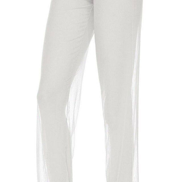 Women Sexy Beach Mesh Sheer Bikini Cover Up Swimwear Bathing Pants Trousers Summer Costume