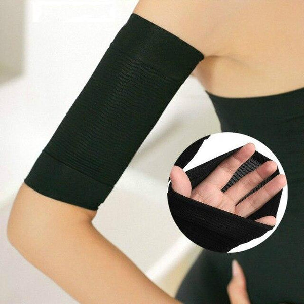 2Pcs Weight Loss Calories off Slimming Arm Shaper Elastic Massager Sleeve Fat Burning Armband Slimming Wraps Arm Wrap Bands