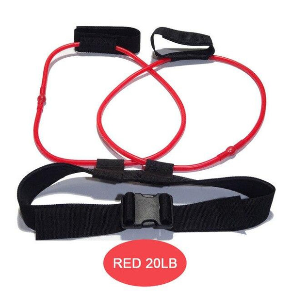 Fitness Women Booty Butt Band Resistance Bands Adjustable Waist Belt Pedal Exerciser for Glutes Muscle Workout Free Bag Hot Sale