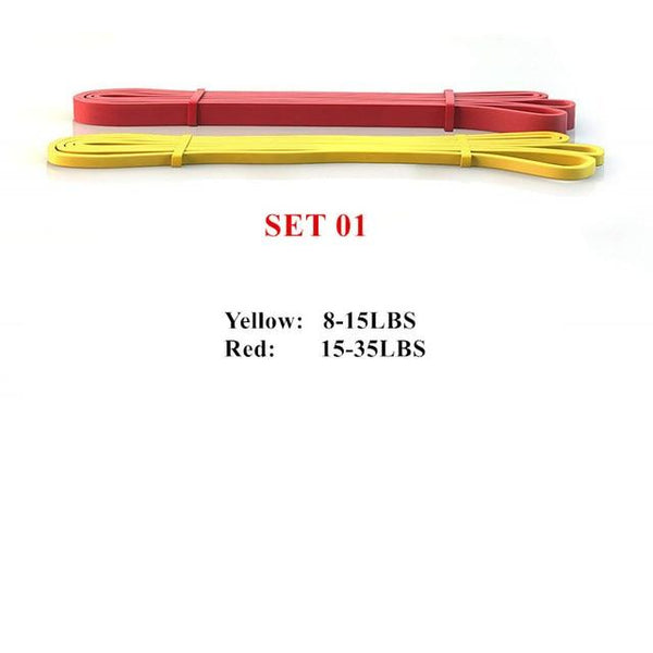 9 Levels Fitness Resistance Bands Pull Up Band Heavy Duty Assist Bands for Assistance Exercise/ Mobility/Stretch/Power lifting