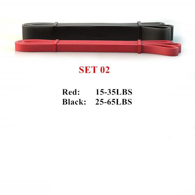 9 Levels Fitness Resistance Bands Pull Up Band Heavy Duty Assist Bands for Assistance Exercise/ Mobility/Stretch/Power lifting