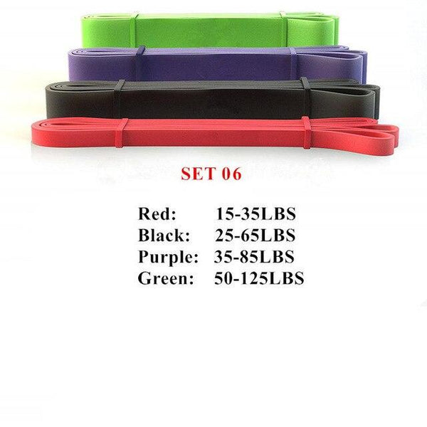 9 Levels Fitness Resistance Bands Pull Up Band Heavy Duty Assist Bands for Assistance Exercise/ Mobility/Stretch/Power lifting