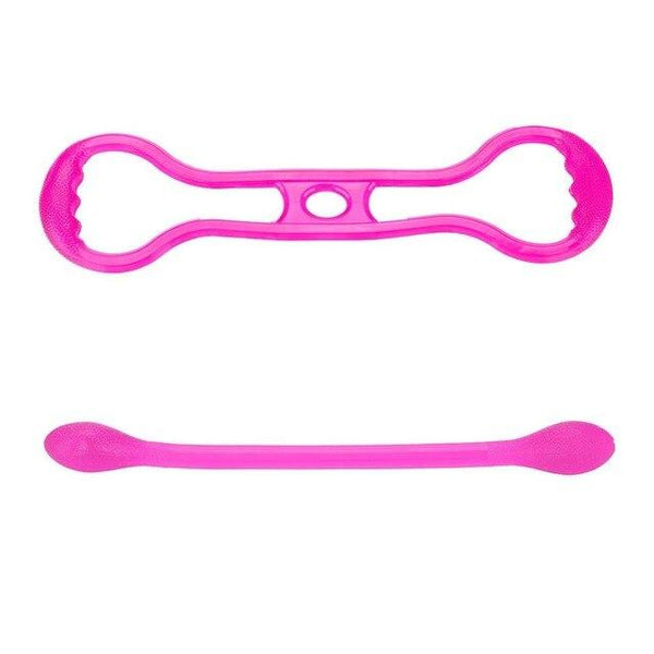 2Pcs Silicone Yoga Pull Rope Resistance Bands Muscle Chest Expander Set Fitness Bodybuilding Workout Pulling Exerciser Pull Rope