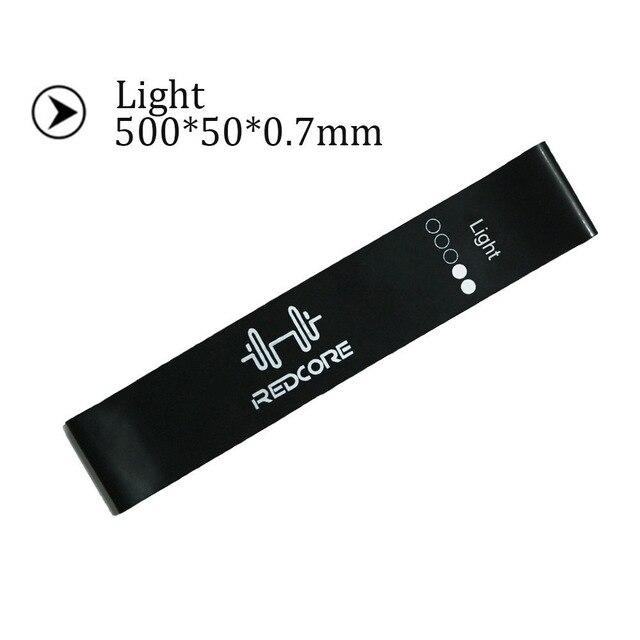 Resistance Rubber Band Indoor Outdoor Fitness Equipment Yoga Pilates Gym Training Workout Elastic Bands 5 Level 10-50Lbs for Men