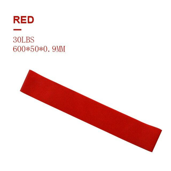 Resistance Rubber Band Indoor Outdoor Fitness Equipment Yoga Pilates Gym Training Workout Elastic Bands 5 Level 10-50Lbs for Men