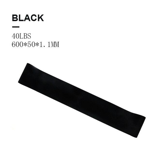 Resistance Rubber Band Indoor Outdoor Fitness Equipment Yoga Pilates Gym Training Workout Elastic Bands 5 Level 10-50Lbs for Men