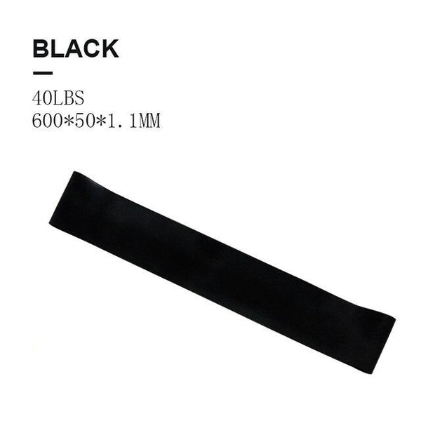 Resistance Rubber Band Indoor Outdoor Fitness Equipment Yoga Pilates Gym Training Workout Elastic Bands 5 Level 10-50Lbs for Men