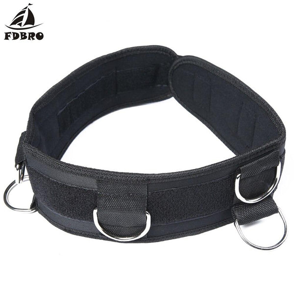 FDBRO 2019 New Running Training Resistance Band Waist Tyre Weight-Bearing Gym Equipment Suit Belt Power Strength Dragging Rope