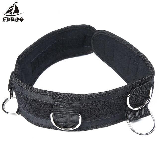FDBRO 2019 New Running Training Resistance Band Waist Tyre Weight-Bearing Gym Equipment Suit Belt Power Strength Dragging Rope