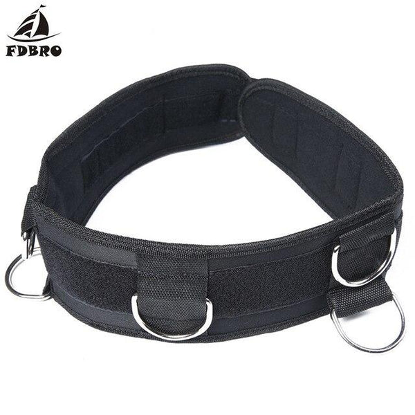 FDBRO 2019 New Running Training Resistance Band Waist Tyre Weight-Bearing Gym Equipment Suit Belt Power Strength Dragging Rope