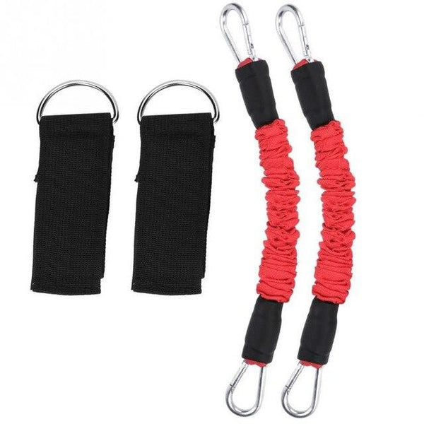 Fitness Sports Ankle Straps Leg Resistance Bands Latex Football Trainer Leg Strength Training Elasticity Ankle Straps Pull Rope