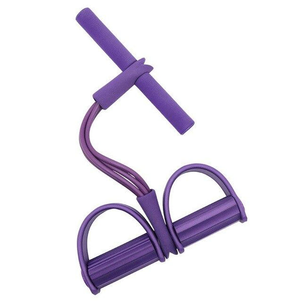 Fitness Gum 4 Tube Resistance Bands Latex Pedal Exerciser Sit-up Pull Rope Expander Elastic Bands Yoga equipment Pilates Workout