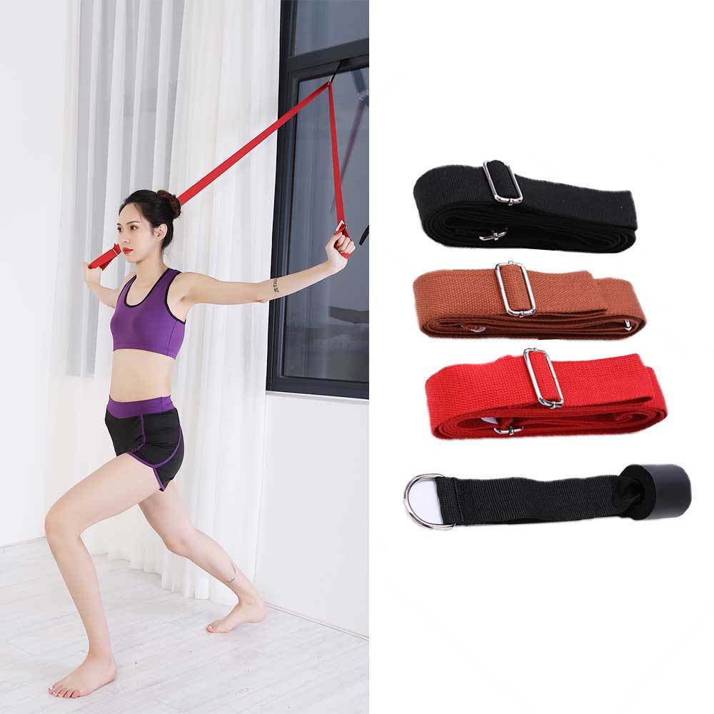 Home Fitness Resistance Bands Over Door Anchor Elastic Bands Accessories Home Gym Exercise Tools