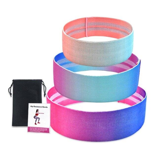 TOMSHOO Fitness Resistance Band Set Loop Exercise Elastic Band Sports Booty Band Set for Yoga Home Gym Training 2019 Women Men