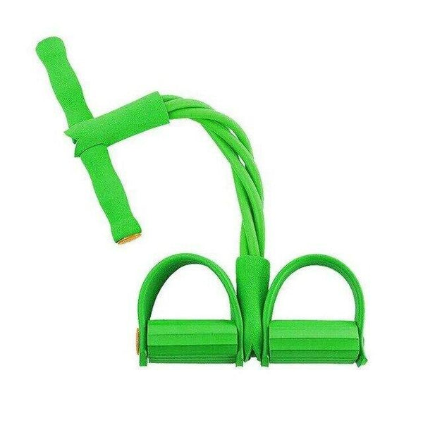 34 pcs Fitness Gum 4 Tube Resistance Bands Latex Pedal