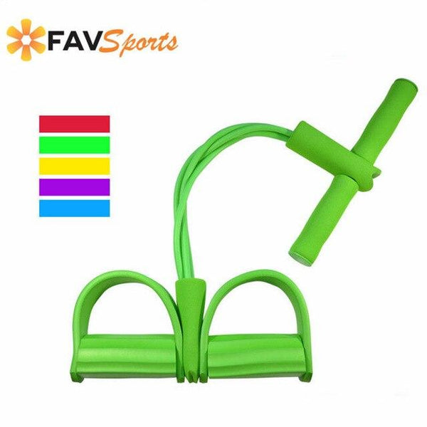 Exercises Resistance Band Crossfit Rubber Pull Rope Strength Training Latex Resistance tube Foot Pedal Gym bands set