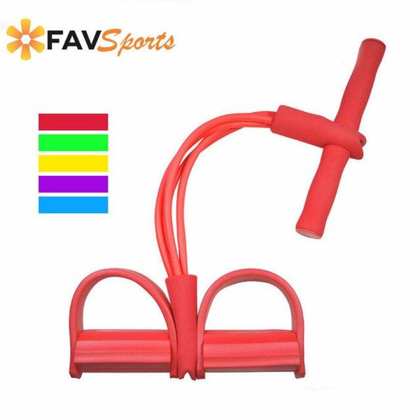 Exercises Resistance Band Crossfit Rubber Pull Rope Strength Training Latex Resistance tube Foot Pedal Gym bands set